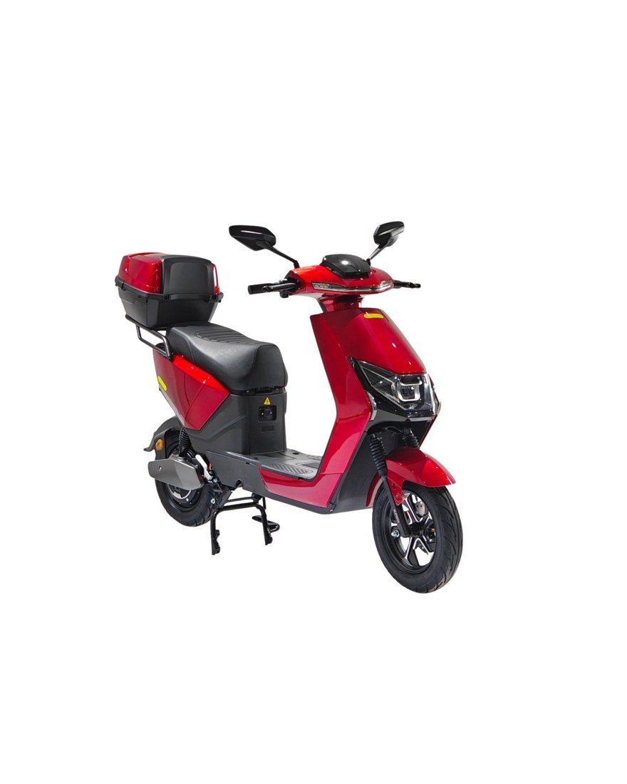 Scooter Elétrica Invicta vermelha